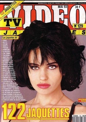 TV VIDEO JAQUETTES magazine side cover Issue 129 May 1993