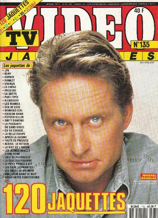 TV VIDEO JAQUETTES magazine side cover Issue 135 November 1993