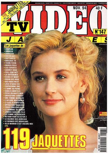 TV VIDEO JAQUETTES magazine side cover Issue 147 November 1994