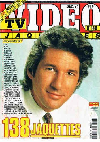 TV VIDEO JAQUETTES magazine side cover Issue 148 December 1994