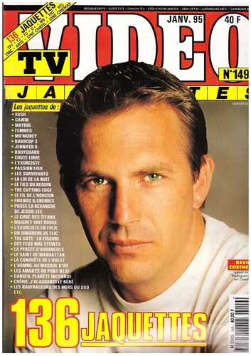 TV VIDEO JAQUETTES magazine side cover Issue 149 January 1995