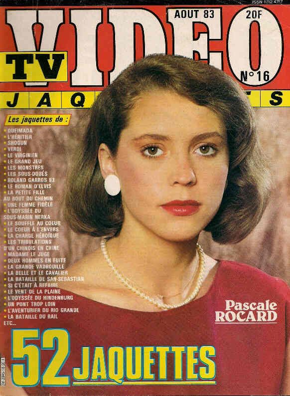TV VIDEO JAQUETTES magazine side cover Issue 16 August 1983