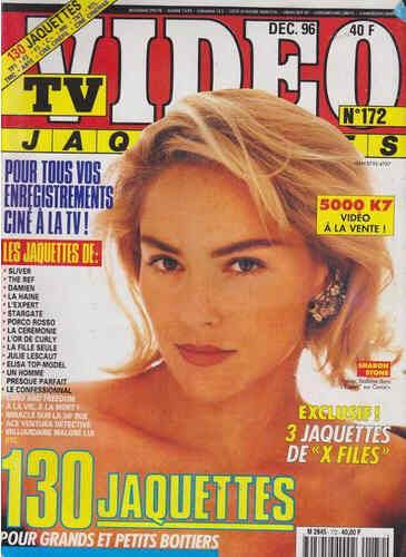 TV VIDEO JAQUETTES magazine side cover Issue 172 December 1996