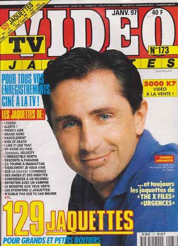 TV VIDEO JAQUETTES magazine side cover Issue 173 January 1997