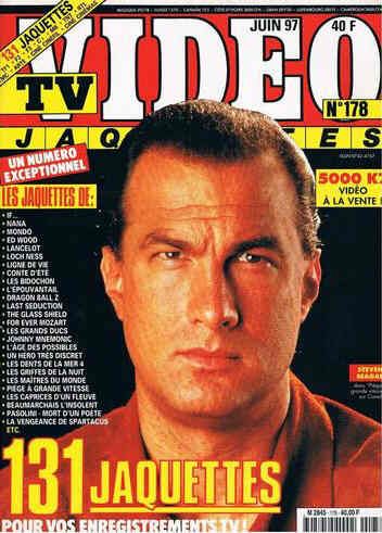 TV VIDEO JAQUETTES magazine side cover Issue 178 June 1997