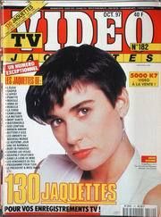 TV VIDEO JAQUETTES magazine side cover Issue 182 October 1997