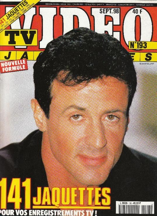 TV VIDEO JAQUETTES magazine side cover Issue 193 September 1998