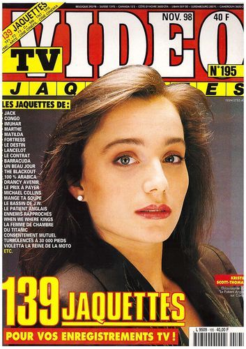 TV VIDEO JAQUETTES magazine side cover Issue 195 November 1998