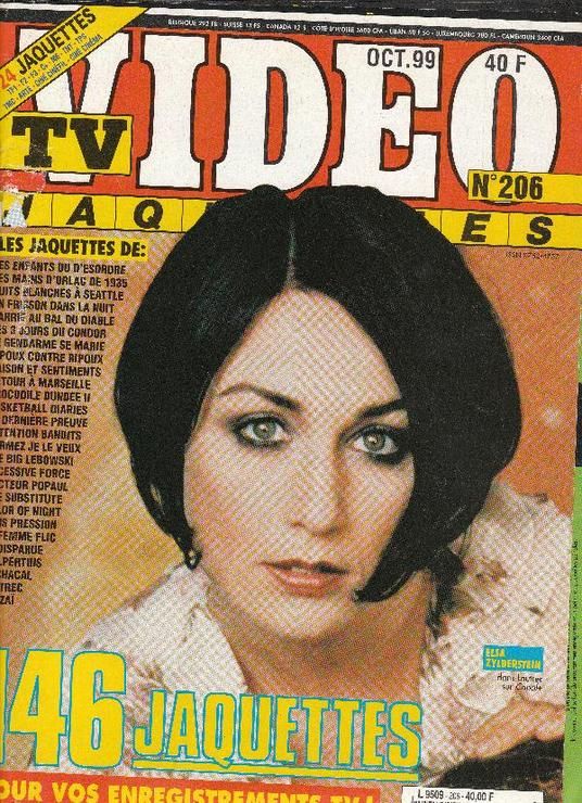 TV VIDEO JAQUETTES magazine side cover Issue 206 October 1999