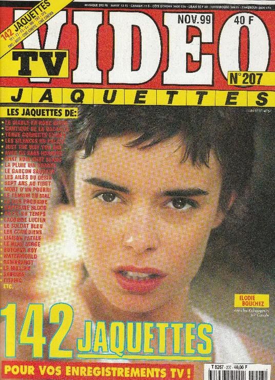 TV VIDEO JAQUETTES magazine side cover Issue 207 November 1999