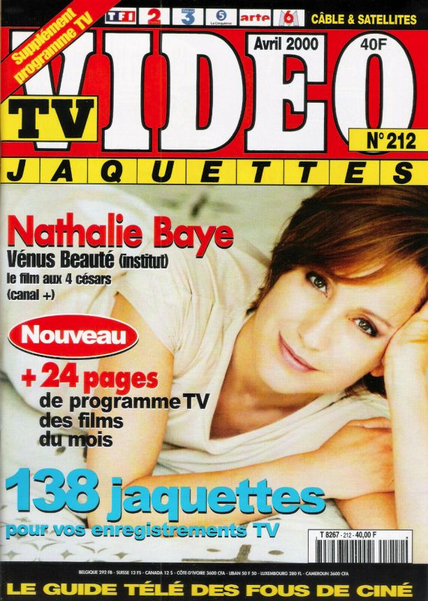 TV VIDEO JAQUETTES magazine side cover Issue 212 April 2000