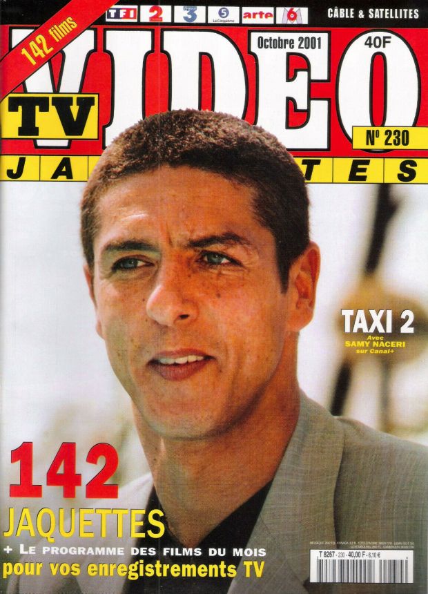 TV VIDEO JAQUETTES magazine side cover Issue 230 October 2001