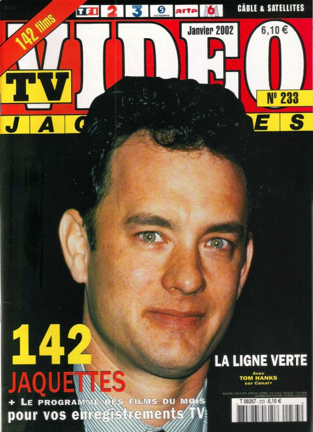 TV VIDEO JAQUETTES magazine side cover Issue 233 January 2002