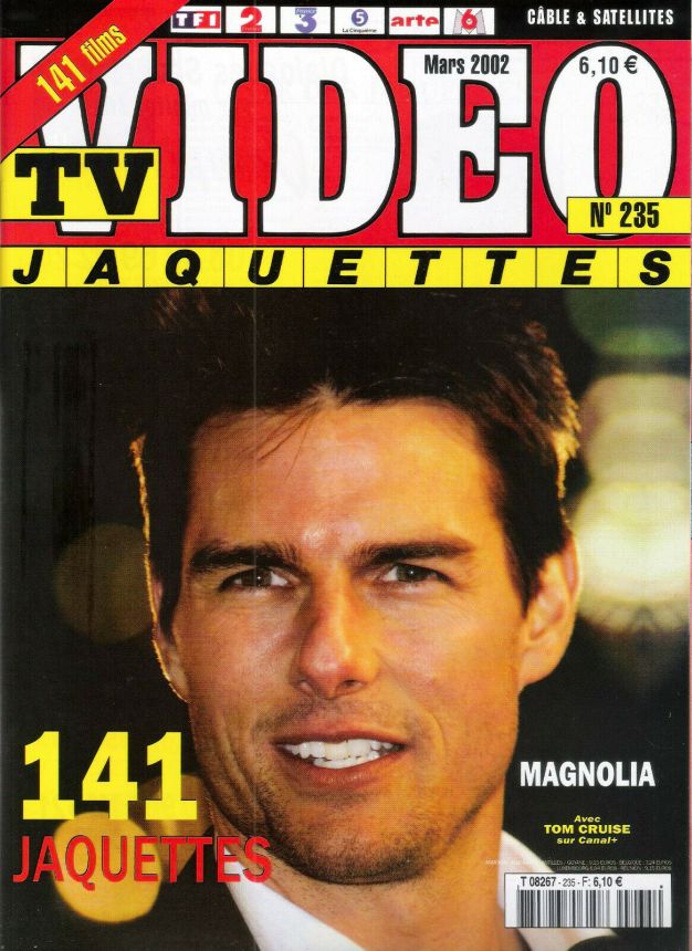 TV VIDEO JAQUETTES magazine side cover Issue 235 March 2002