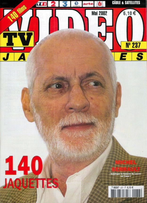 TV VIDEO JAQUETTES magazine side cover Issue 237 May 2002