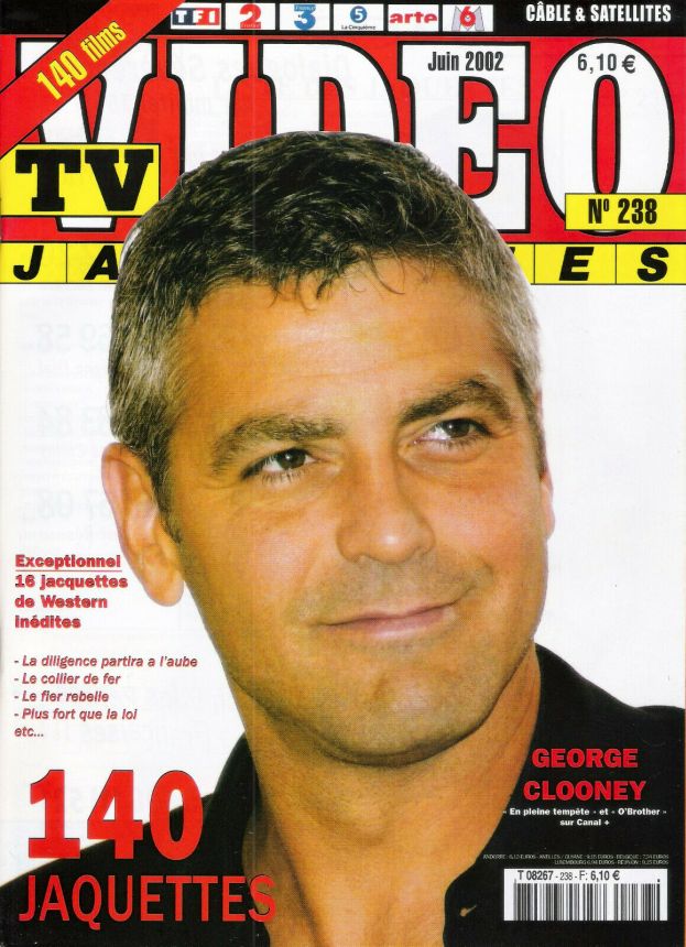TV VIDEO JAQUETTES magazine side cover Issue 238 June 2002
