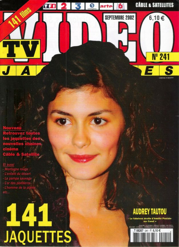 TV VIDEO JAQUETTES magazine side cover Issue 241 September 2002