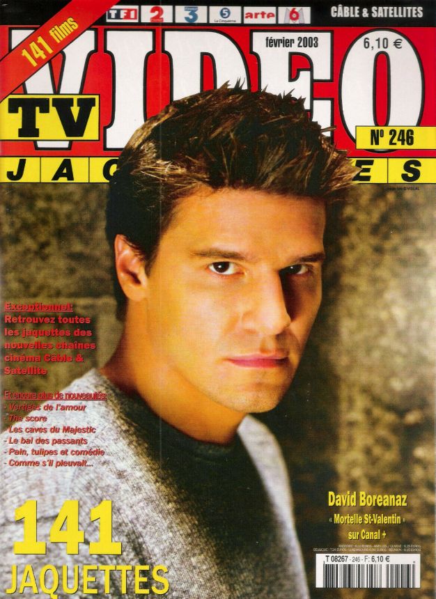 TV VIDEO JAQUETTES magazine side cover Issue 246 February 2003