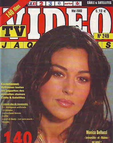 TV VIDEO JAQUETTES magazine side cover Issue 249 May 2003