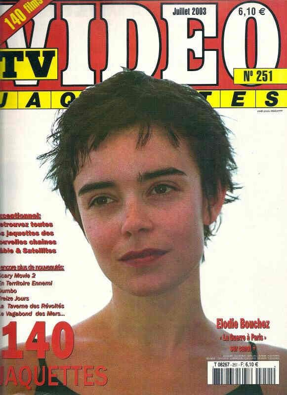 TV VIDEO JAQUETTES magazine side cover Issue 251 July 2003