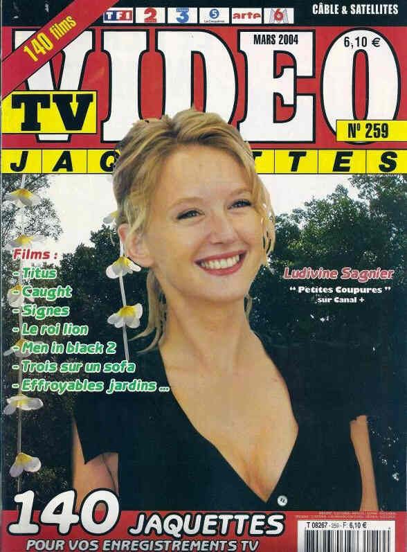 TV VIDEO JAQUETTES magazine side cover Issue 259 March 2004