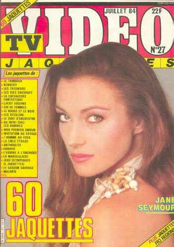 TV VIDEO JAQUETTES magazine side cover Issue 27 July 1984