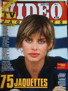 TV VIDEO JAQUETTES magazine side cover Issue 84 August 1989