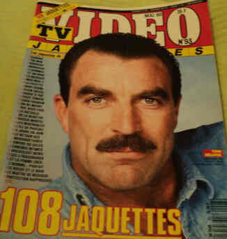 TV VIDEO JAQUETTES magazine side cover Issue 93 May 1990