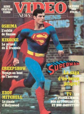 VIDEO NEWS magazine side cover Issue 22 July/August 1983