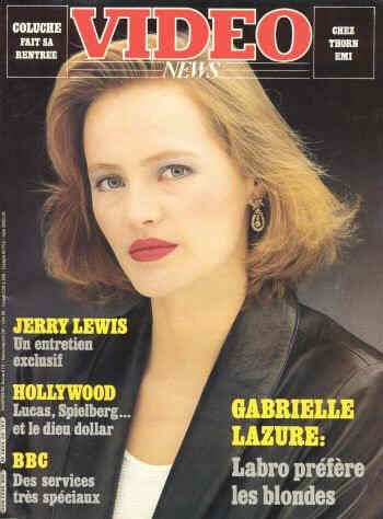 VIDEO NEWS magazine side cover Issue 23 August 1983