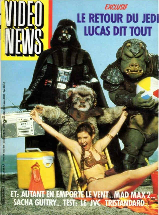 VIDEO NEWS magazine side cover Issue 24 September 1983