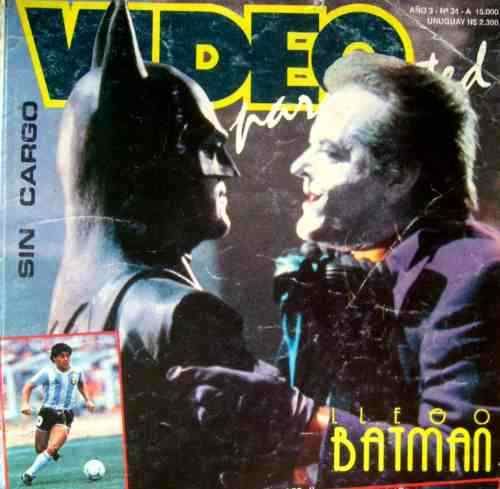 VIDEO PARA USTED magazine side cover  1990