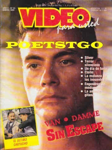 VIDEO PARA USTED magazine side cover January 1994