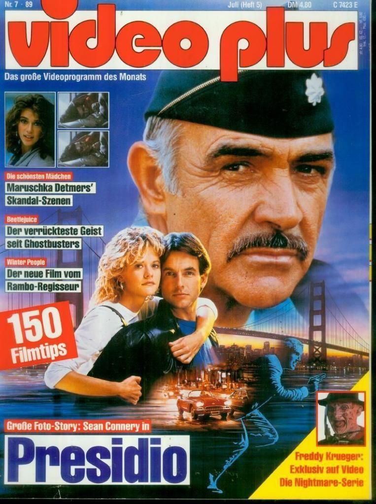 VIDEO PLUS magazine side cover Issue 5 July 1989