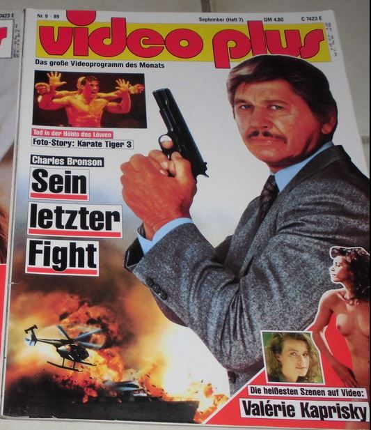 VIDEO PLUS magazine side cover Issue 7 September 1989