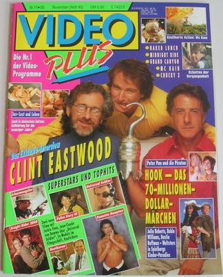 VIDEO PLUS magazine side cover Issue 45 November 1992