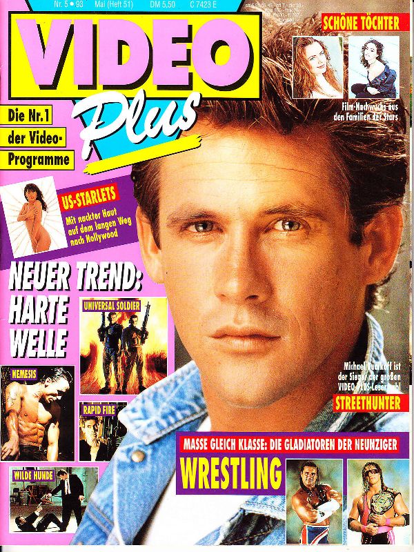 VIDEO PLUS magazine side cover Issue 51 May 1993