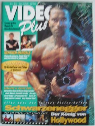 VIDEO PLUS magazine side cover Issue 62 April 1994