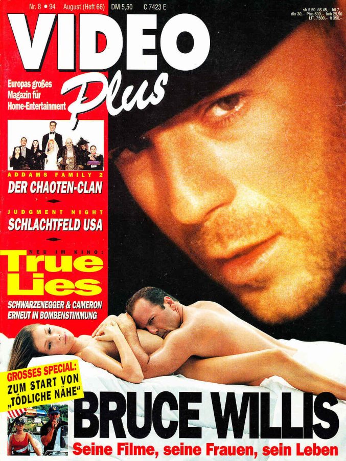 VIDEO PLUS magazine side cover Issue 66 August 1994