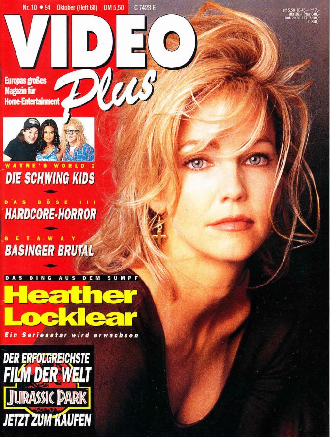 VIDEO PLUS magazine side cover Issue 68 October 1994