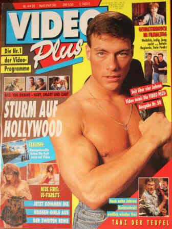 VIDEO PLUS magazine side cover Issue 50 April 1993