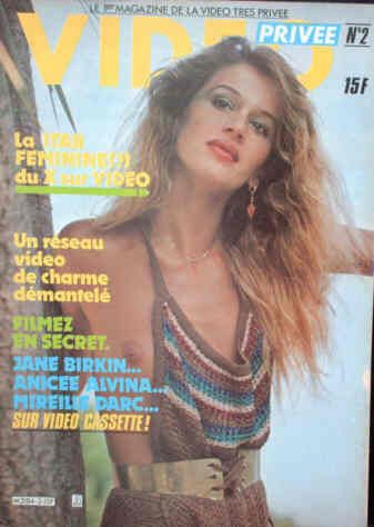 VIDEO PRIVEE magazine side cover Issue 2  1980