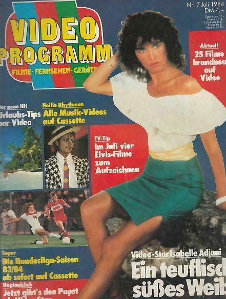 VIDEO PROGRAMM magazine side cover July 1984