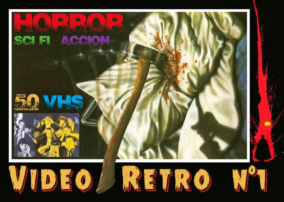 VIDEO RETRO magazine side cover Issue 1  2013