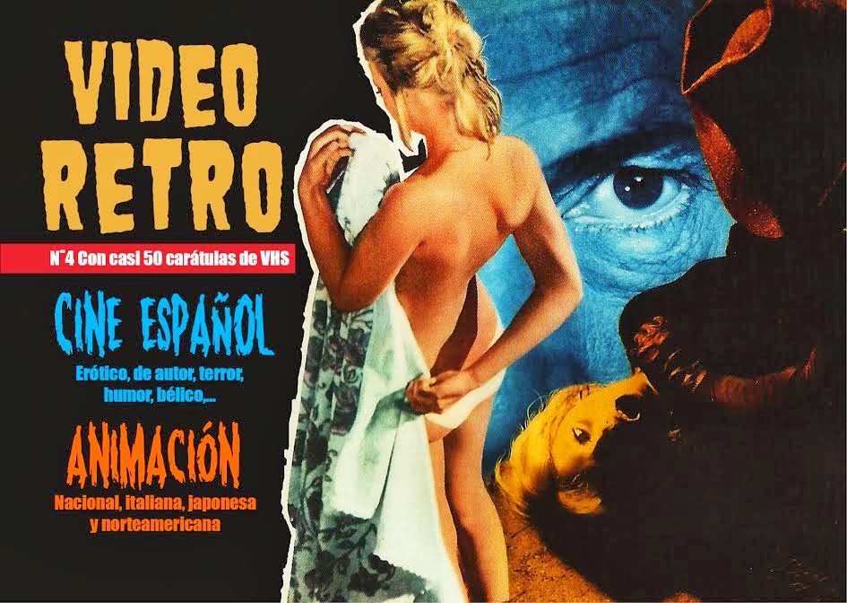 VIDEO RETRO magazine side cover Issue 4  2013