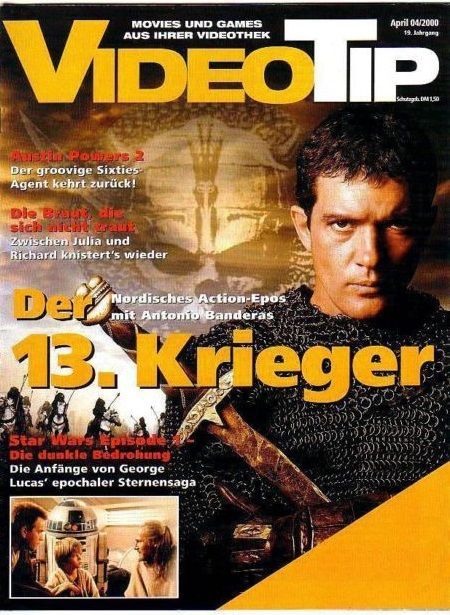 VIDEO TIP magazine side cover April 2000
