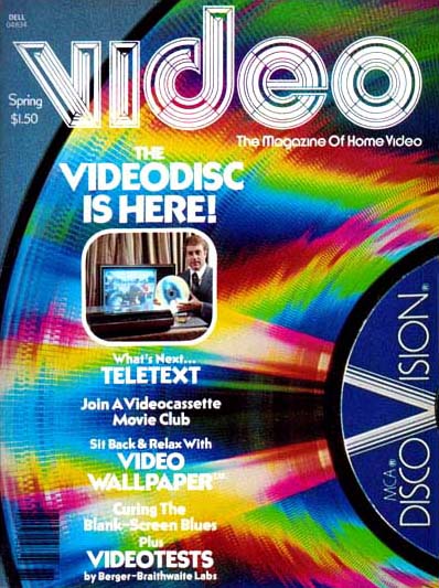 VIDEO (US) magazine side cover February 1979