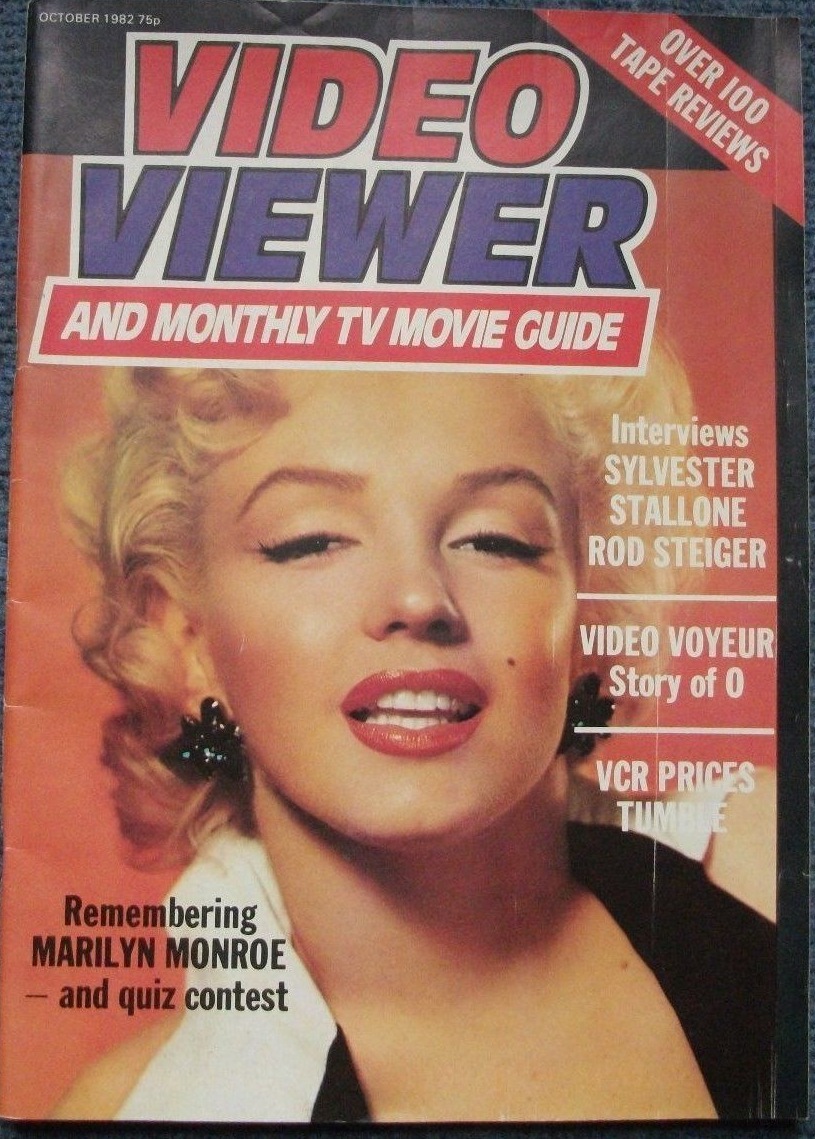 VIDEO VIEWER magazine side cover October 1982