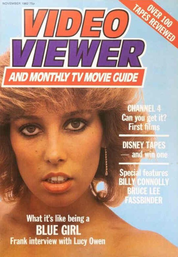 VIDEO VIEWER magazine side cover November 1982