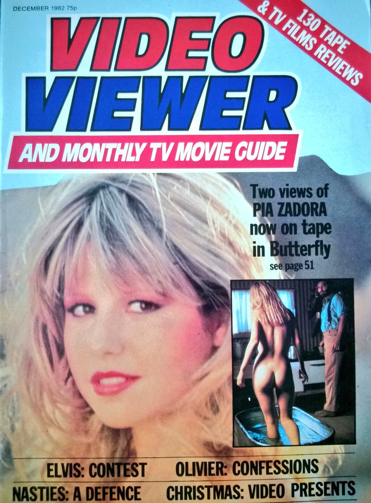 VIDEO VIEWER magazine side cover  Vol 2 # 4 December 1982